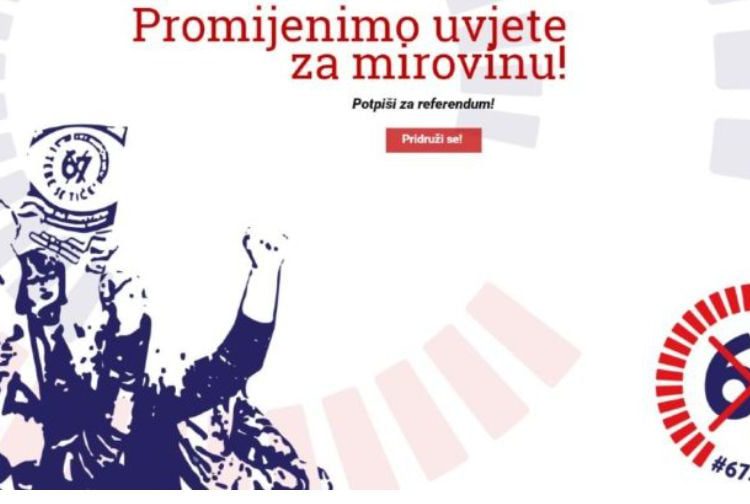 Umirovljenici, potpiŠite protiv rada do 67.!