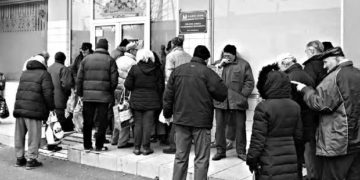 Božični ručak u pučkoj kuhinji