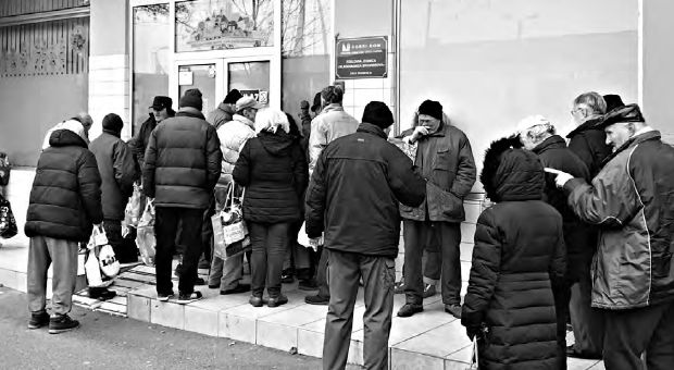 Božični ručak u pučkoj kuhinji