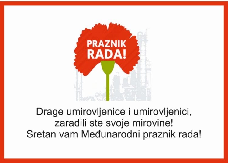 Čestitka za praznik rada
