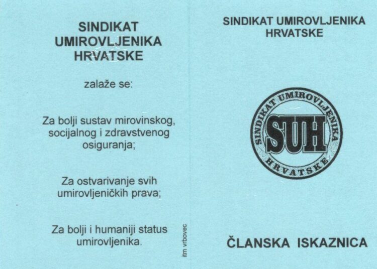 Osnovna članarina 8 eura godišnje