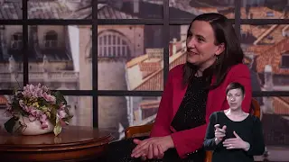 Predsjednica Podružnice SUH Dubrovnik na Dubrovačkoj televiziji