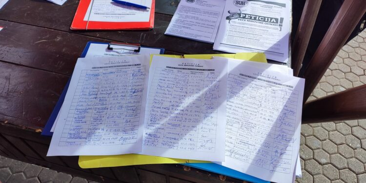 Uspjeh peticije “Veće mirovine odmah!”