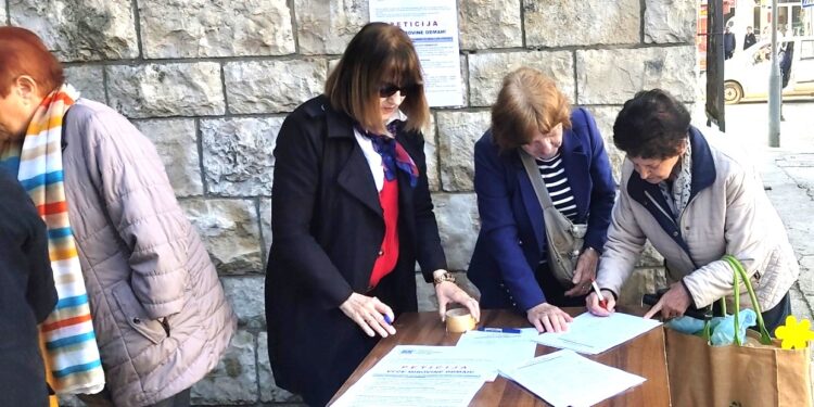 Uspjeh peticije “Veće mirovine odmah!”