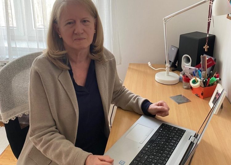 Stanislava Račić, predsjednica Podružnice SUH-a Hrvatska Kostajnica