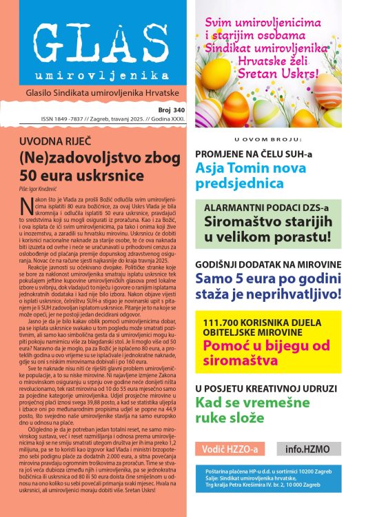 Glas umirovljenika #340