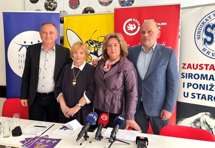 Dosta je pohlepe, želimo veće plaće i mirovine!