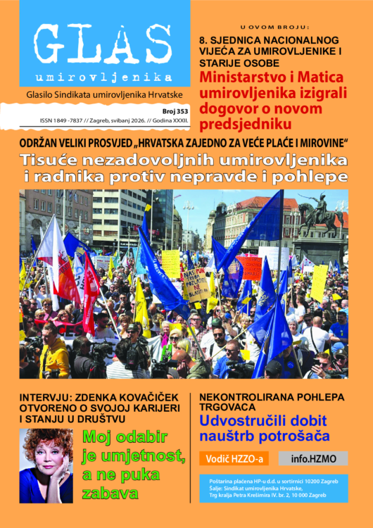 Glas umirovljenika #353