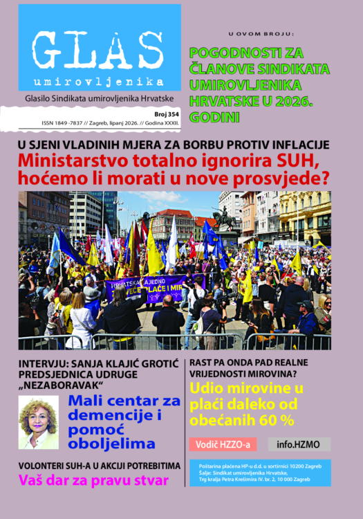 Glas umirovljenika #354